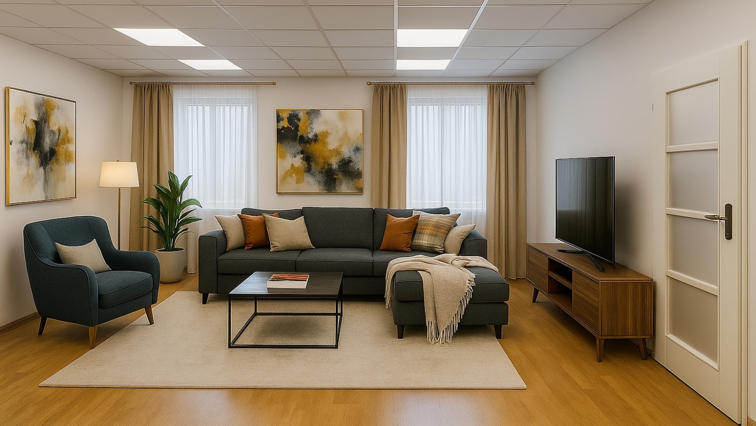 Veľký byt v srdci Žiliny: 4 izby, 161 m2, po rekonštrukcii, Žilina - Staré mesto, Cena: 299.000€