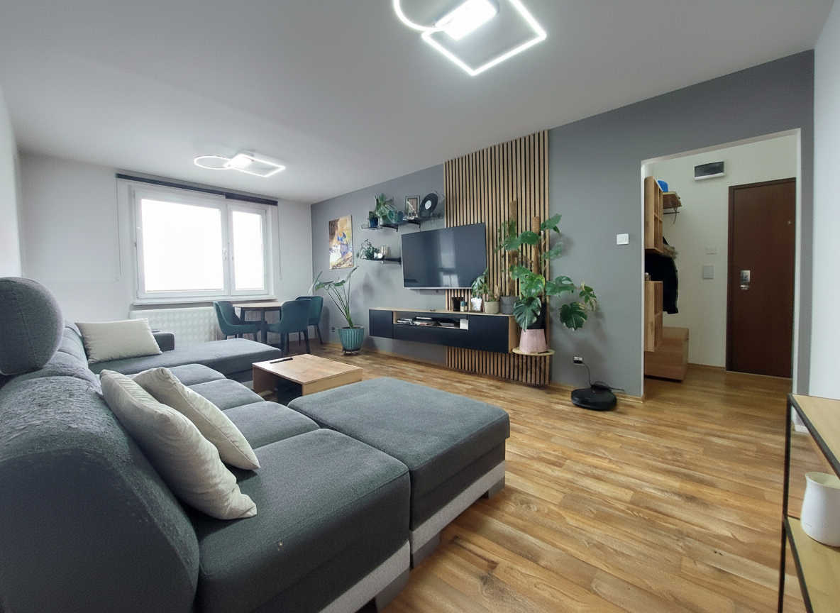 EXKLUZÍVNE! Výnimočný 3+1-izbový byt plný svetla a pokoja v srdci mesta Vrútky, Cena: 166.000€