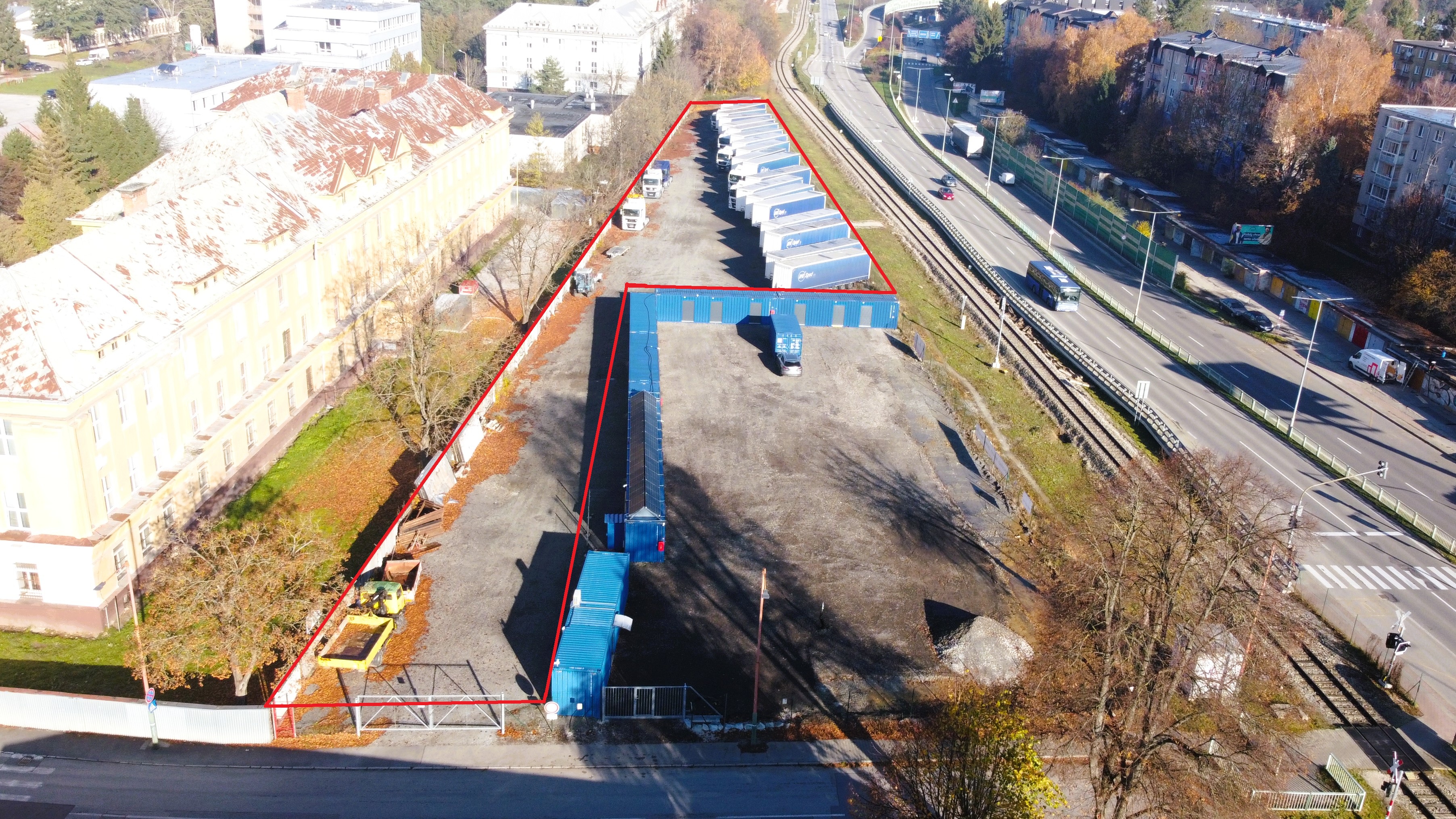 Spevnená plocha na prenájom, Žilina 